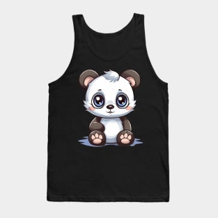 This baby panda cartoon is too cute to handle Tank Top